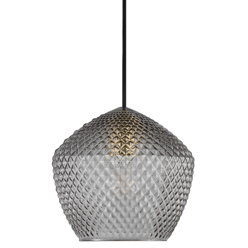Nordlux - Hängeleuchte an Schnur ORBIFORM 1xE27/40W/230V schwarz/grau