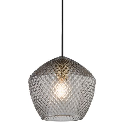 Nordlux - Hängeleuchte an Schnur ORBIFORM 1xE27/40W/230V schwarz/grau