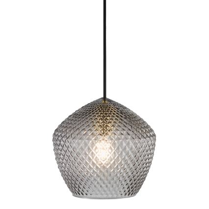 Nordlux - Hängeleuchte an Schnur ORBIFORM 1xE27/40W/230V schwarz/grau