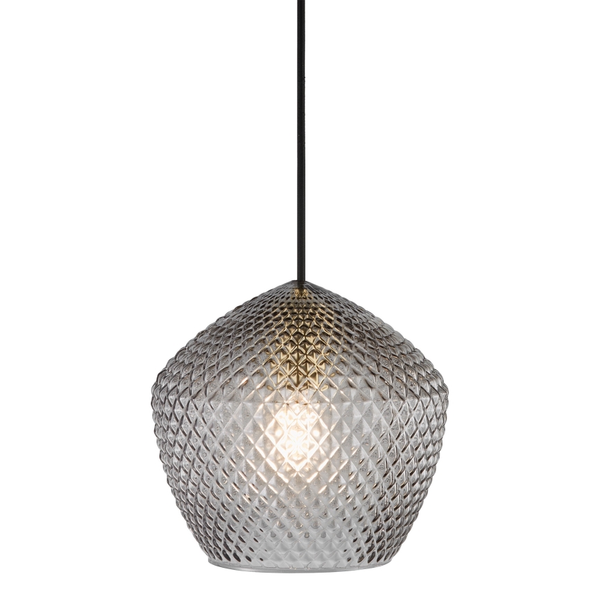 Nordlux - Hängeleuchte an Schnur ORBIFORM 1xE27/40W/230V schwarz/grau