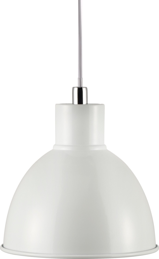 Nordlux - Hängeleuchte an Schnur POP 1xE27/40W/230V weiß