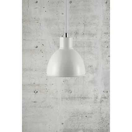 Nordlux - Hängeleuchte an Schnur POP 1xE27/40W/230V weiß