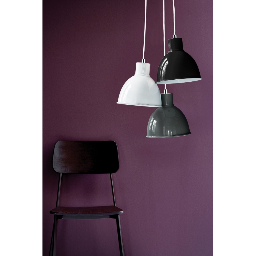 Nordlux - Hängeleuchte an Schnur POP 1xE27/40W/230V weiß
