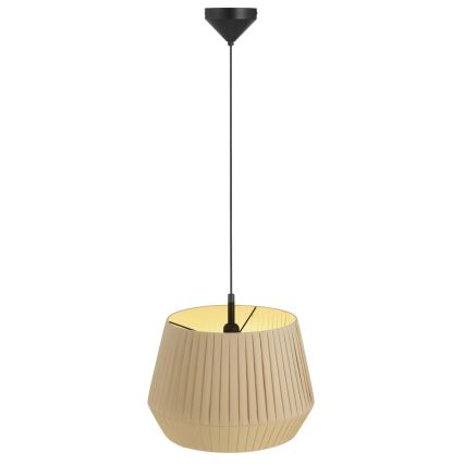 Nordlux - Hängeleuchte DICTE mit Kabel 1xE27/60W/230V Ø40 cm beige
