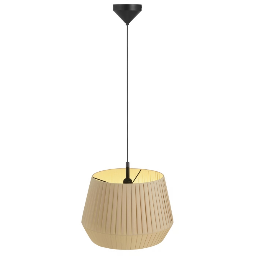 Nordlux - Hängeleuchte DICTE mit Kabel 1xE27/60W/230V Ø40 cm beige