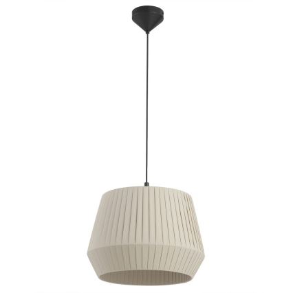 Nordlux - Hängeleuchte DICTE mit Kabel 1xE27/60W/230V Ø40 cm beige