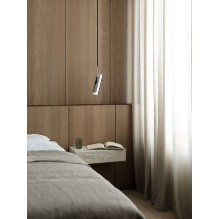 Nordlux - Hängeleuchte MIB mit Kabel 1xGU10/20W/230V, glänzender Chrom