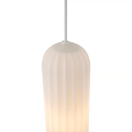 Nordlux - Hängeleuchte MIELLA an Kabel 1xE27/25W/230V weiß