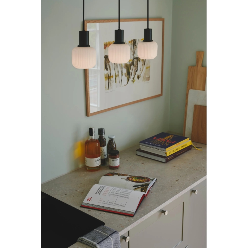 Nordlux - Hängeleuchte MILFORD mit Kabelaufhängung 3xE14/25W/230V
