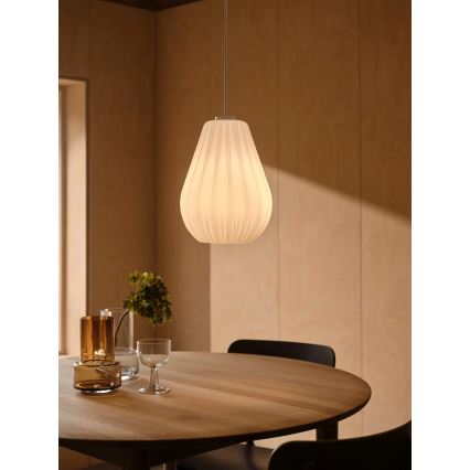 Nordlux - Hängeleuchte mit Kabel SALLINO 1xE27/15W/230V Ø 24 cm weiß