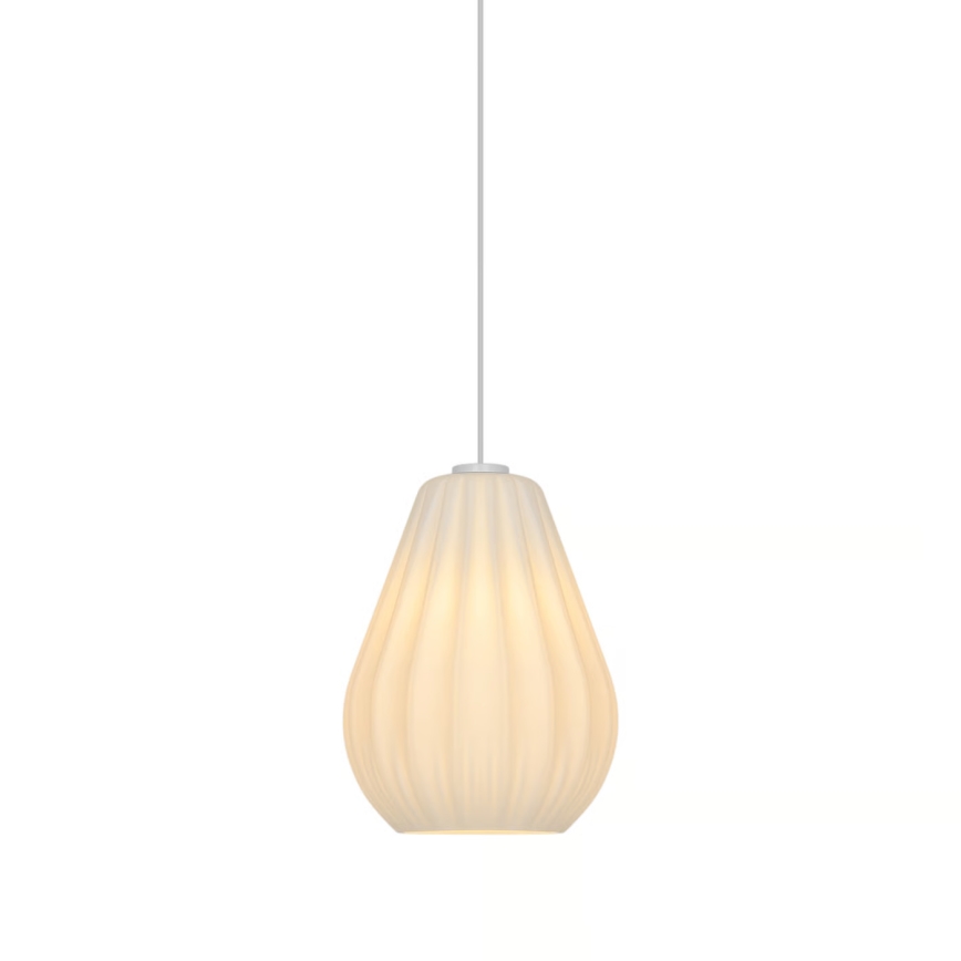 Nordlux - Hängeleuchte mit Kabel SALLINO 1xE27/15W/230V Ø 24 cm weiß