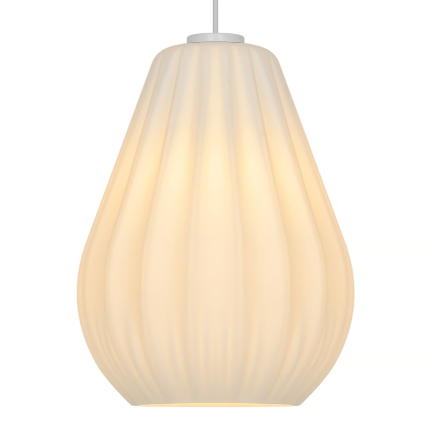 Nordlux - Hängeleuchte mit Kabel SALLINO 1xE27/15W/230V Ø 24 cm weiß
