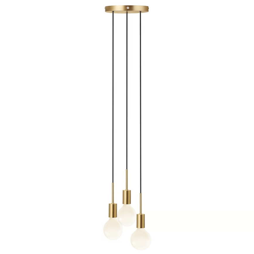 Nordlux - Hängeleuchte PACO 3xE27/25W/230V Messing