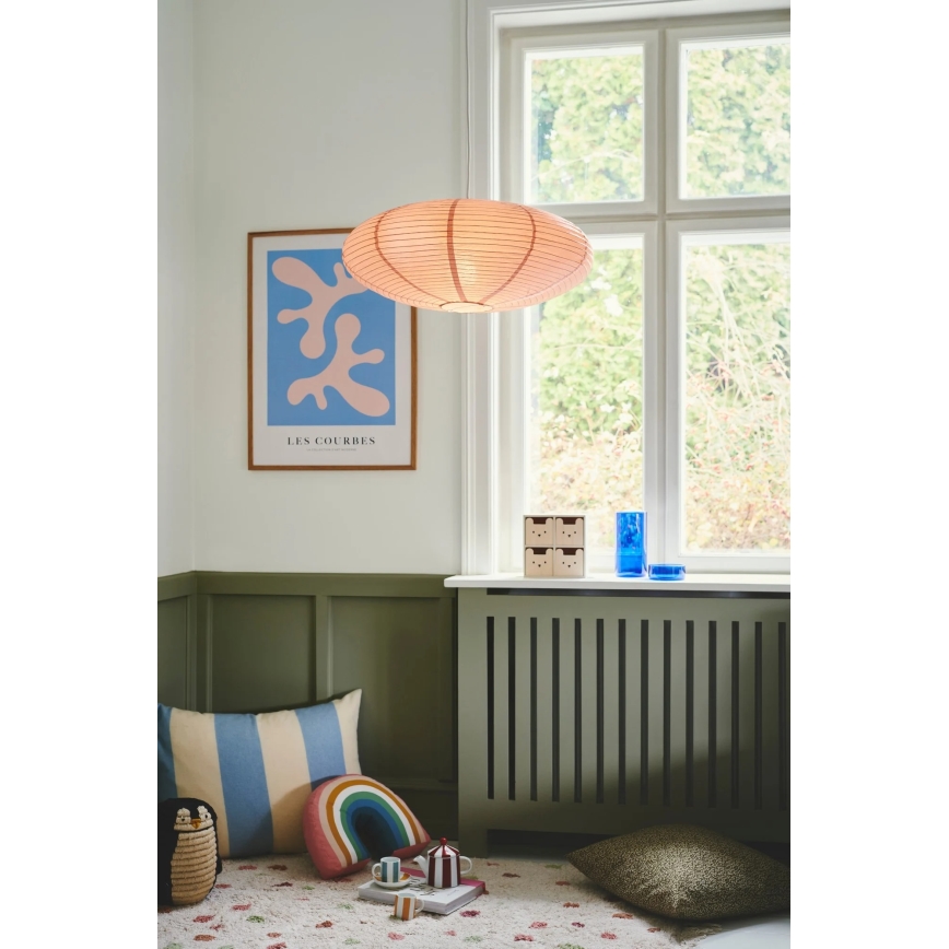 Nordlux - Lampenschirm für Kronleuchter VILLO E27 Ø 60 cm rosa