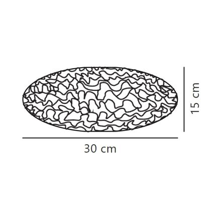 Nordlux - Lampenschirm für Hängeleuchte VILLO E27 d 30 cm weiß
