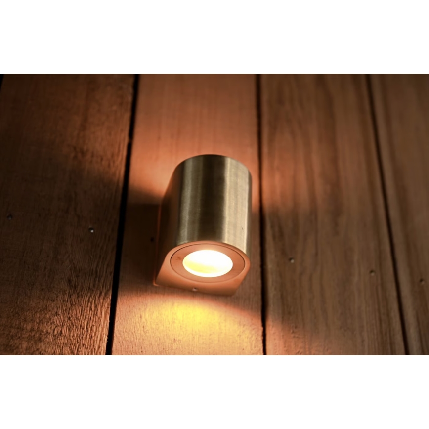 Nordlux - LED-Außenwandleuchte CANTO 2xLED/5,5W/230V IP44 goldfarben