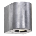 Nordlux - LED Außenwandleuchte CANTO 2xLED/6W/230V IP44 silber