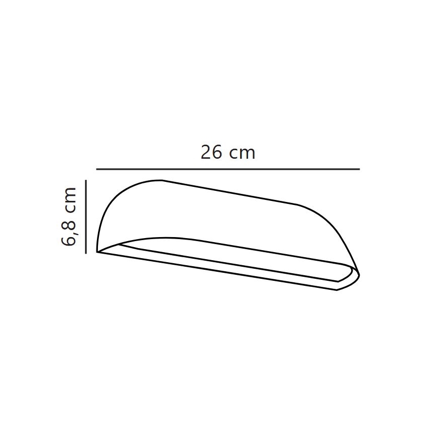Nordlux - LED-Außenwandleuchte FRONT LED/9,5W/230V IP44