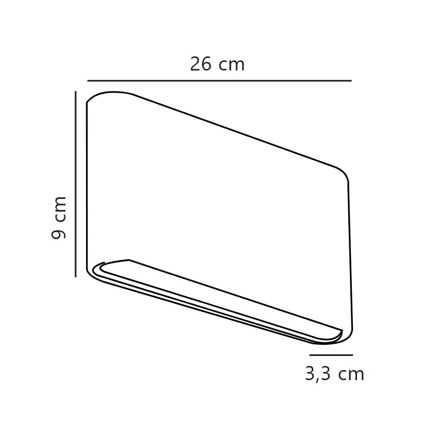 Nordlux - LED Außenwandleuchte KINVER LED/10W/230V IP54 weiß