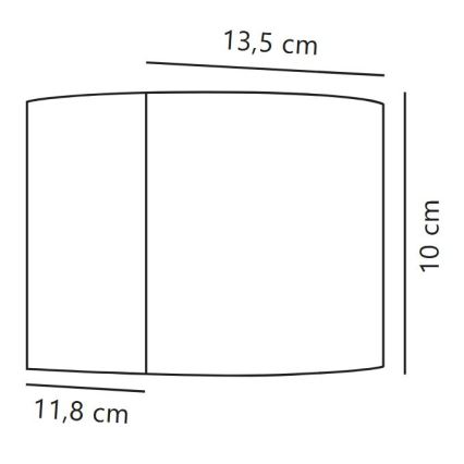 Nordlux - LED-Außenwandleuchte MILDA LED/4,9W/230V IP44 Anthrazit