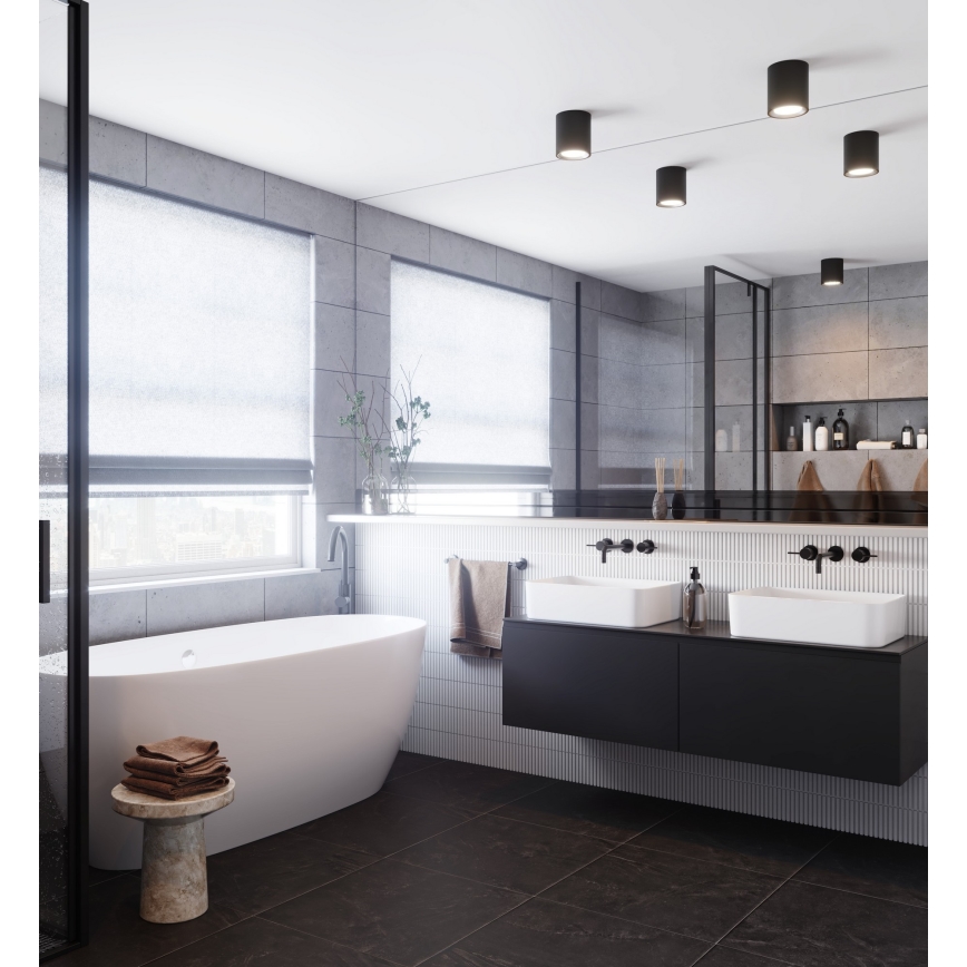 Nordlux - LED Badezimmer-Einbaustrahler LANDON LED/6,5W/230V IP44 schwarz