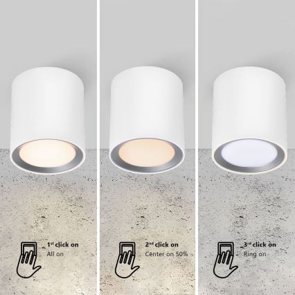 Nordlux - LED Badezimmer-Einbaustrahler LANDON LED/6,5W/230V IP44 Weiß