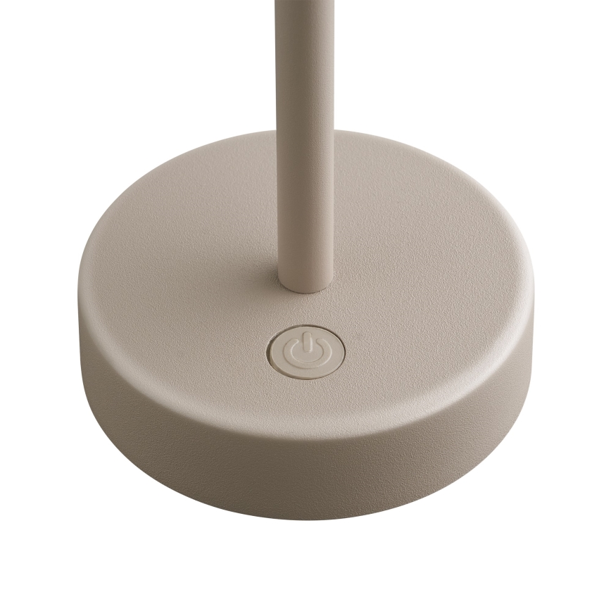 Nordlux - LED dimmbare wiederaufladbare Außen-Tischlampe ELLEN LED/2,8W/3,7V IP44 beige