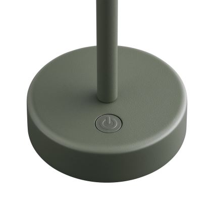 Nordlux - LED dimmbare wiederaufladbare Außen-Tischlampe ELLEN LED/2,8W/3,7V IP44 grün
