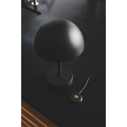 Nordlux - LED dimmbare wiederaufladbare Außen-Tischlampe ELLEN LED/2,8W/3,7V IP44 schwarz