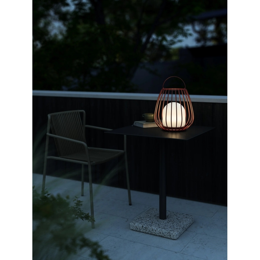 Nordlux - LED-dimmbare, tragbare Außenleuchte JIM TO-GO LED/3W/3,7V IP54 5000 mAh rot