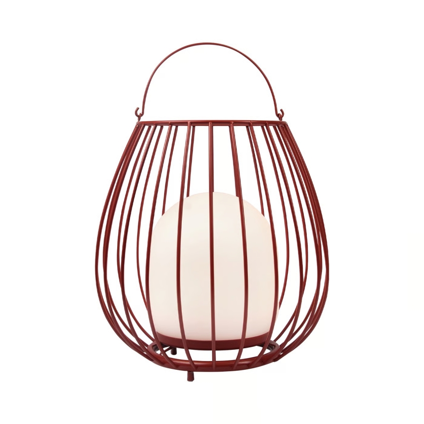 Nordlux - LED-dimmbare, tragbare Außenleuchte JIM TO-GO LED/3W/3,7V IP54 5000 mAh rot