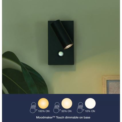 Nordlux - LED dimmbare Wandspotleuchte OMARI LED/3,2W/230V schwarz