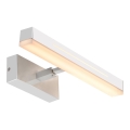 Nordlux - LED dimmbares Badezimmerspiegellicht OTIS LED/14W/230V IP44 40 cm silber
