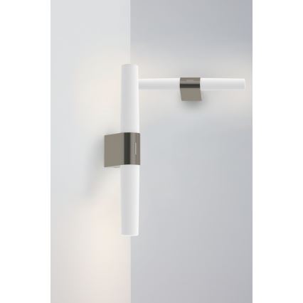 Nordlux - LED dimmbares Badezimmerspiegellicht HELVA LED/9,5W/230V IP44 3000/4000K CRI 90 mattchrom