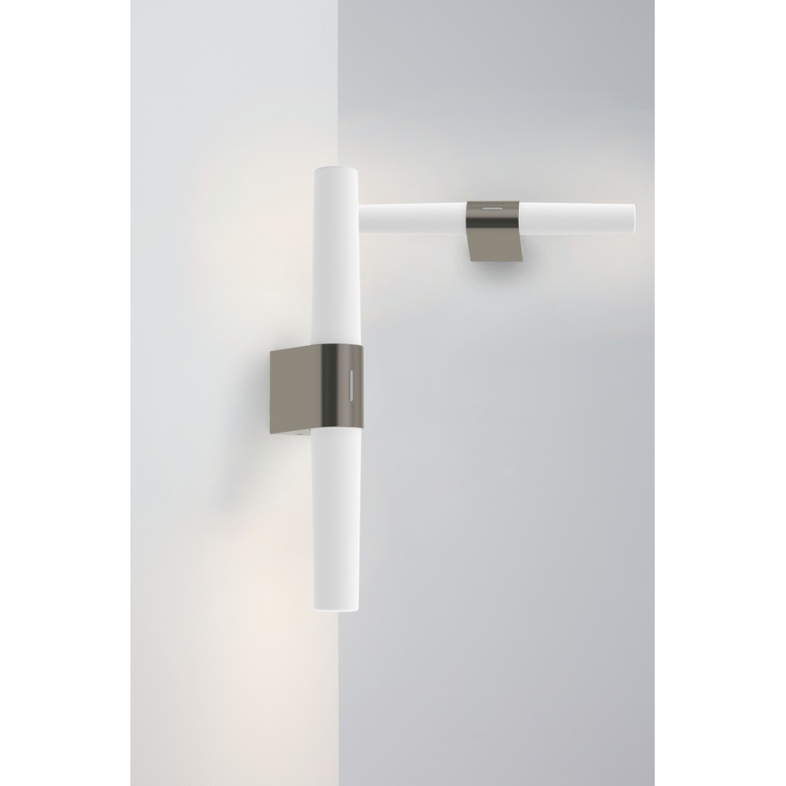 Nordlux - LED dimmbares Badezimmerspiegellicht HELVA LED/9,5W/230V IP44 3000/4000K CRI 90 mattchrom