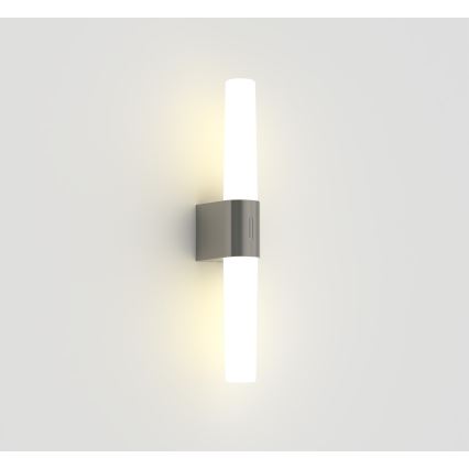 Nordlux - LED dimmbares Badezimmerspiegellicht HELVA LED/9,5W/230V IP44 3000/4000K CRI 90 mattchrom