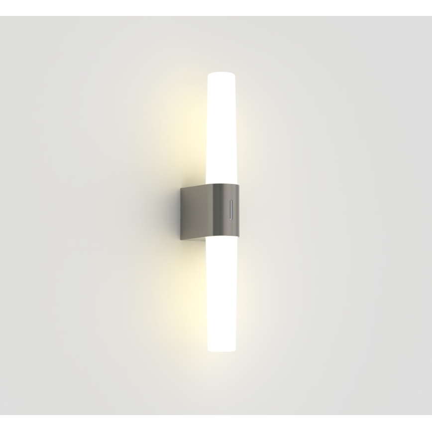Nordlux - LED dimmbares Badezimmerspiegellicht HELVA LED/9,5W/230V IP44 3000/4000K CRI 90 mattchrom