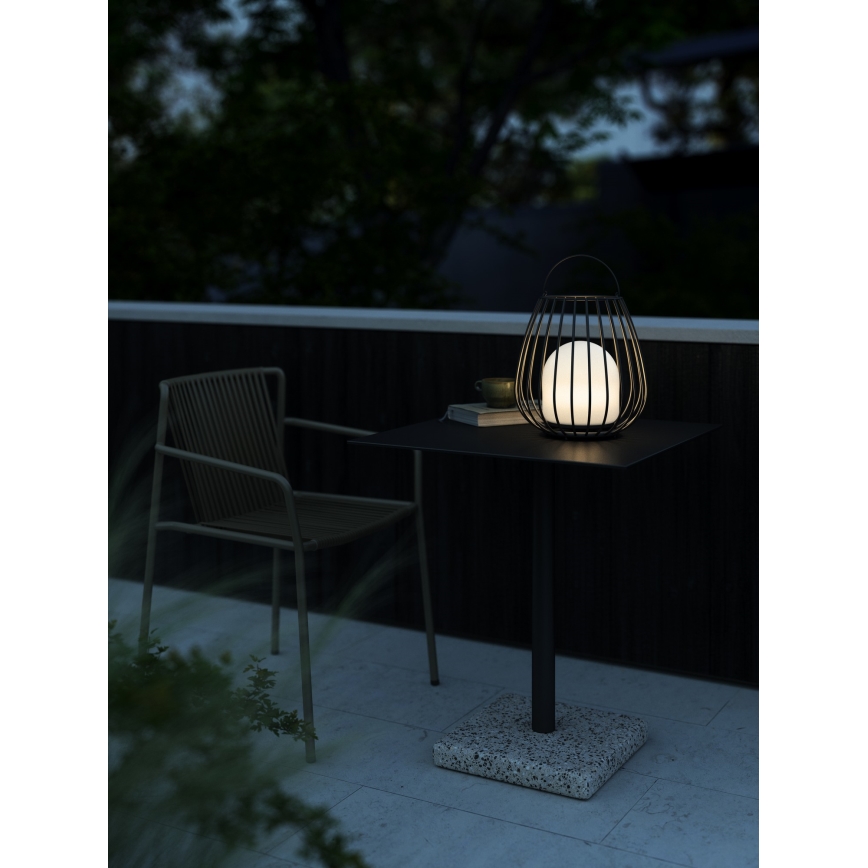 Nordlux - LED Dimmbares tragbares Außenleuchte JIM TO-GO LED/3W/3,7V IP54 5000 mAh Schwarz