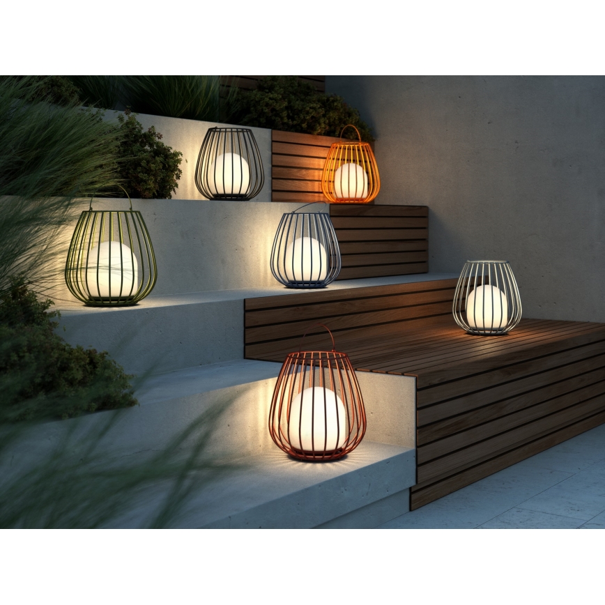 Nordlux - LED Dimmbares tragbares Außenleuchte JIM TO-GO LED/3W/3,7V IP54 5000 mAh Schwarz