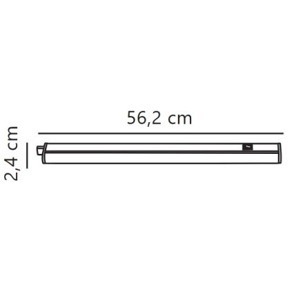 Nordlux - LED-Küchenunterbauleuchte LATONA LED/8W/230V 3000/4000K 56,2 cm