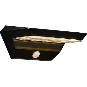 Nordlux - LED Solar-Wandleuchte mit Sensor AGENA LED/5W/3,7V IP44 2200 mAh