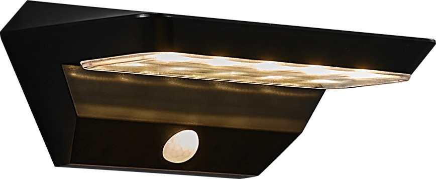 Nordlux - LED Solar-Wandleuchte mit Sensor AGENA LED/5W/3,7V IP44 2200 mAh