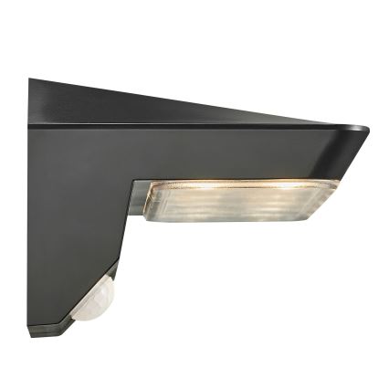Nordlux - LED Solar-Wandleuchte mit Sensor AGENA LED/5W/3,7V IP44 2200 mAh