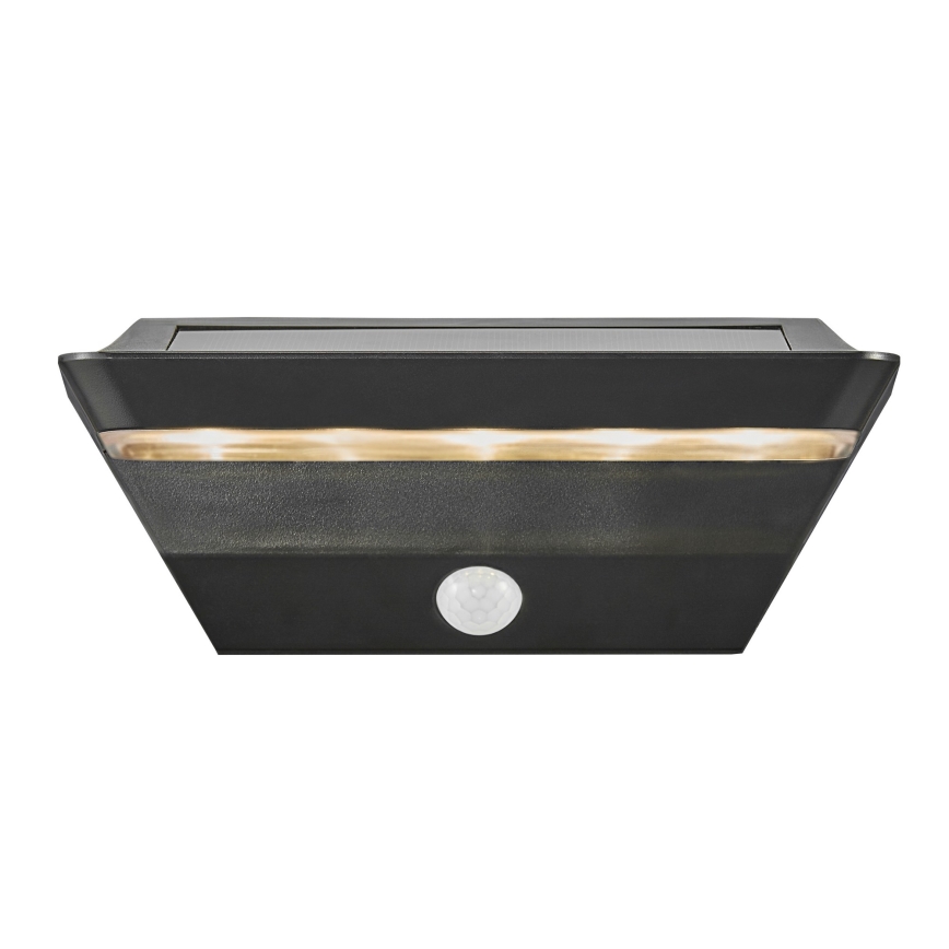 Nordlux - LED Solar-Wandleuchte mit Sensor AGENA LED/5W/3,7V IP44 2200 mAh