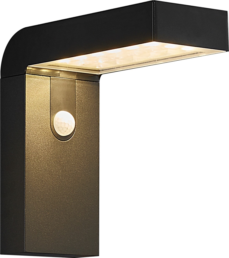 Nordlux - LED Solar-Wandleuchte mit Sensor ALYA LED/5W/3,7V IP44 2200 mAh