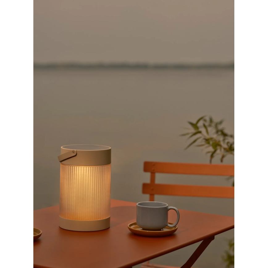 Nordlux - LED-Solarlampe COUPAR LED/3,2W/3,7V beige