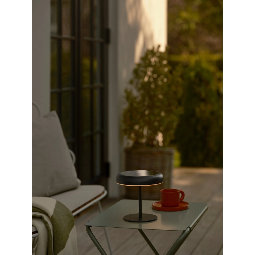 Nordlux - LED-Solarlampe ELMER LED/2W/3,7V IP44 schwarz