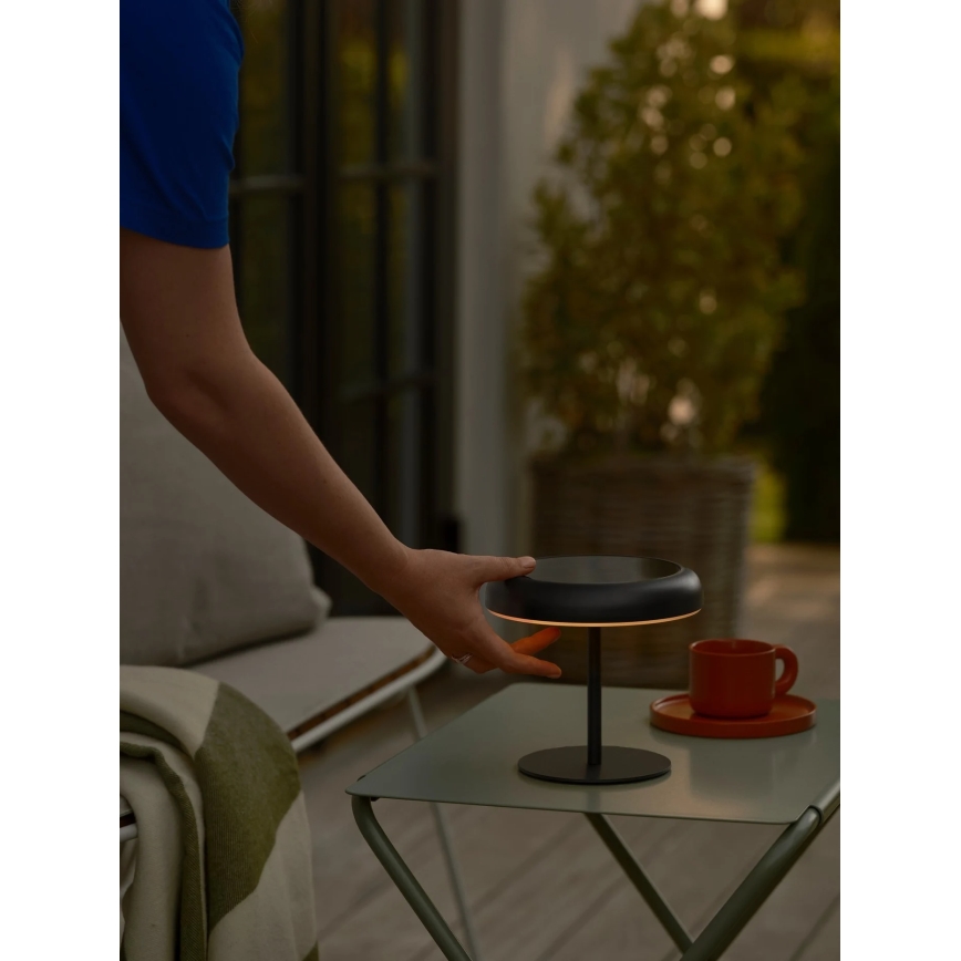 Nordlux - LED-Solarlampe ELMER LED/2W/3,7V IP44 schwarz