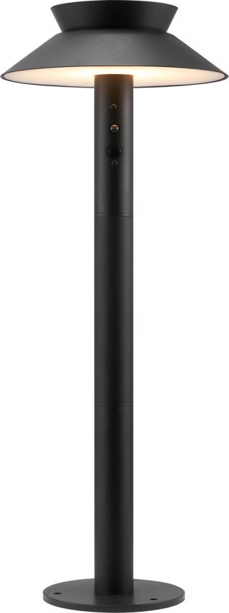 Nordlux - LED-Solarlampe mit Sensor, LED/5 W/3,7 V, IP44, schwarz