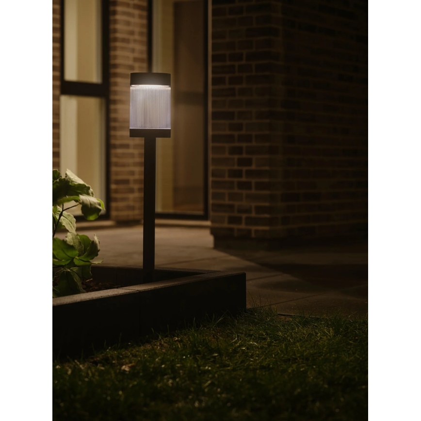 Nordlux - LED-Solarleuchte COUPAR LED/3,2W/5V 3000K IP44 schwarz